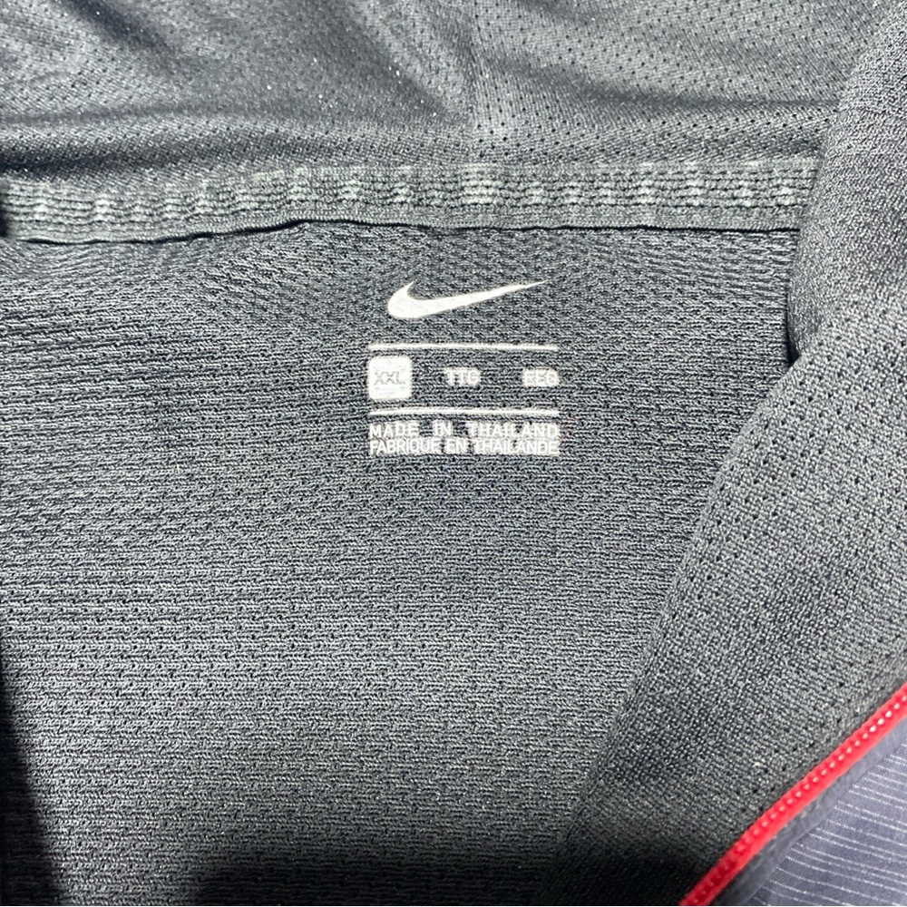 Nike Jacket Mens XXL Gray Pullover Scuba Hoodie Storm Anorak Warmup Athlete 2XL - Picture 8 of 14